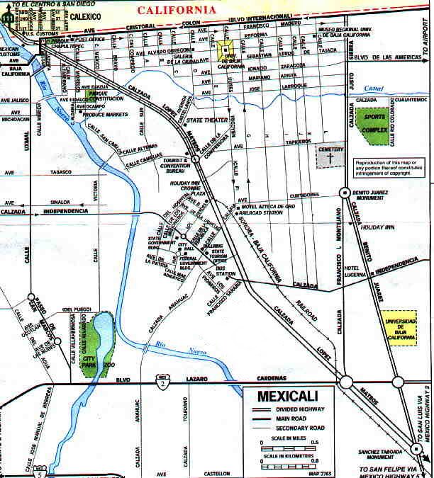 Mexicali-city-map
