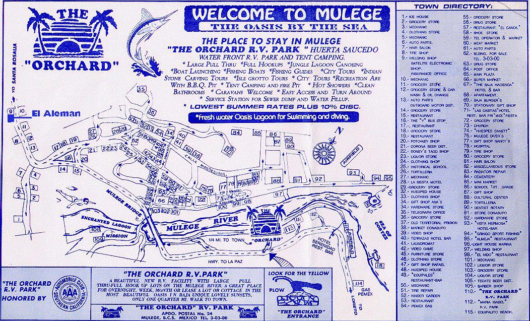 Map of Mulege, 279kb, allow about 3 min at 14,400